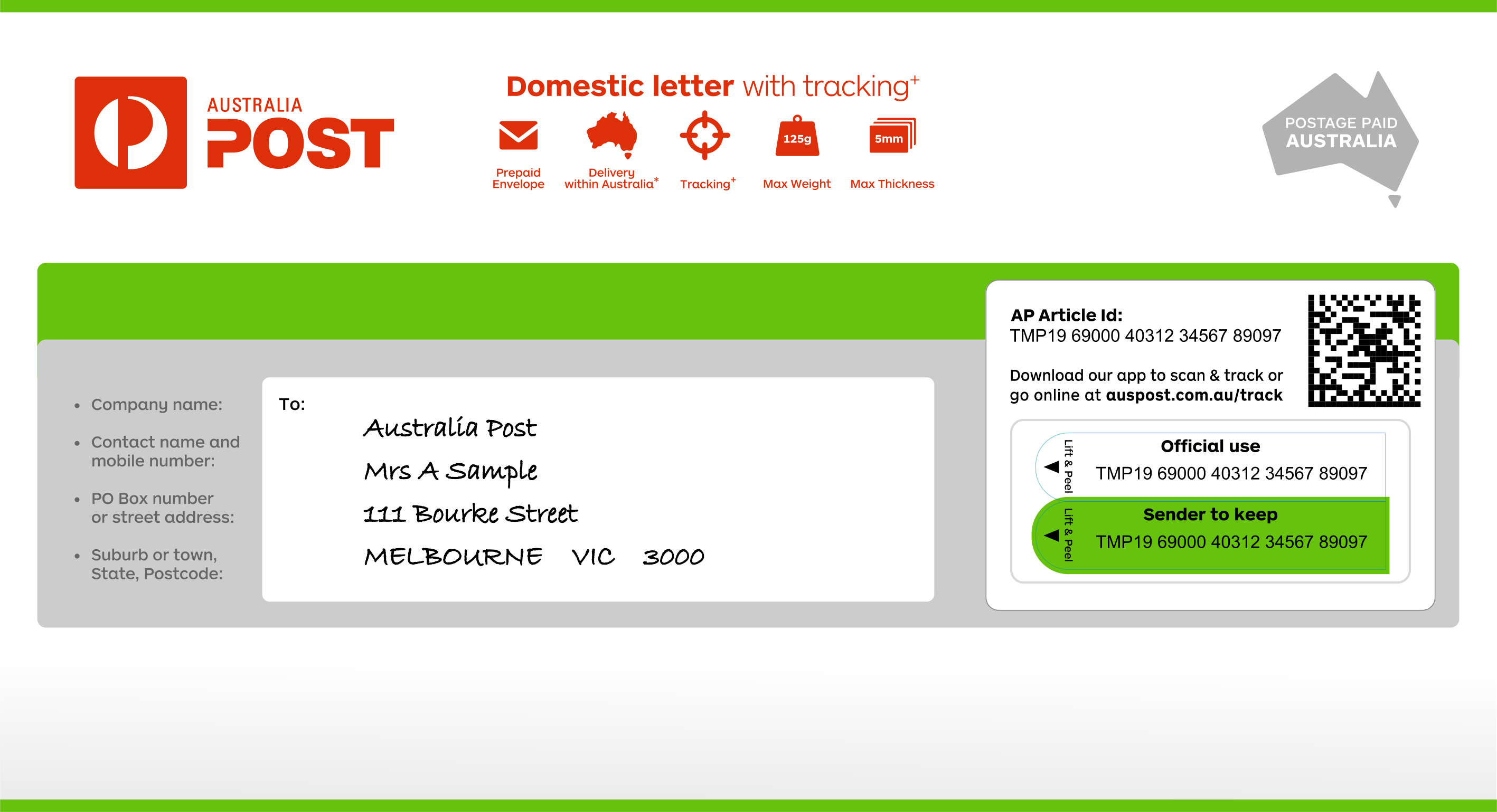 AusPost Tracking